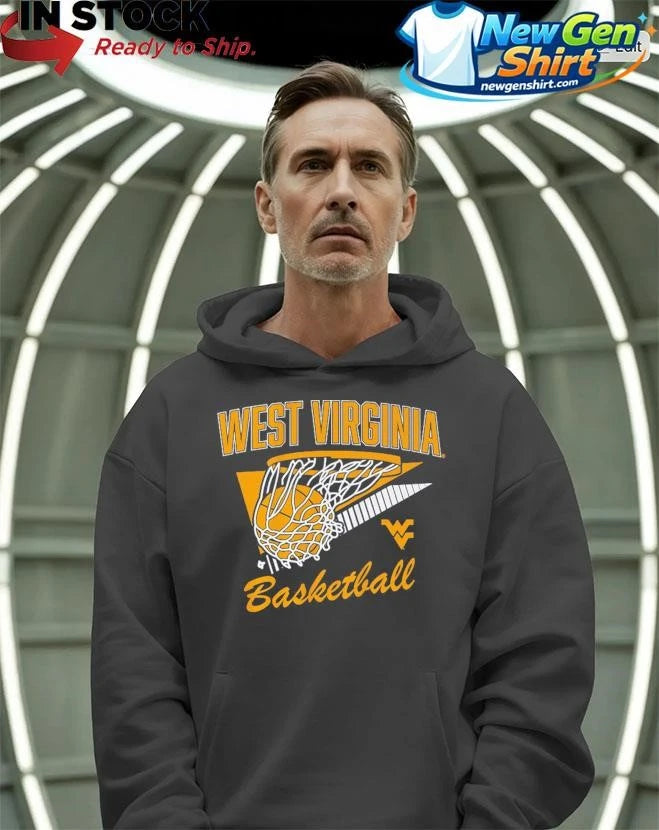 West Virginia Mountaineers Retro Swish Shirt