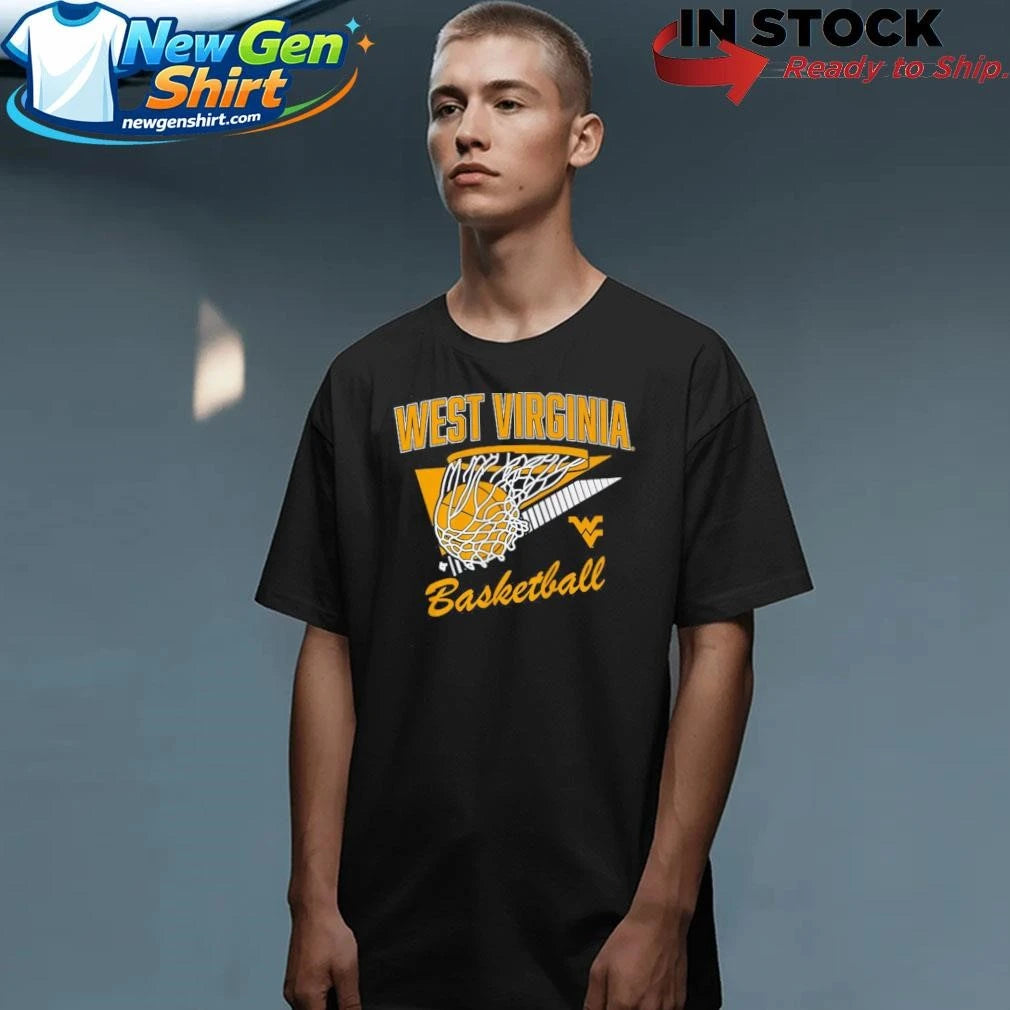West Virginia Mountaineers Retro Swish Shirt