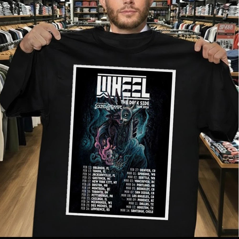 Wheel North America tour Feb 2026 Poster Shirt