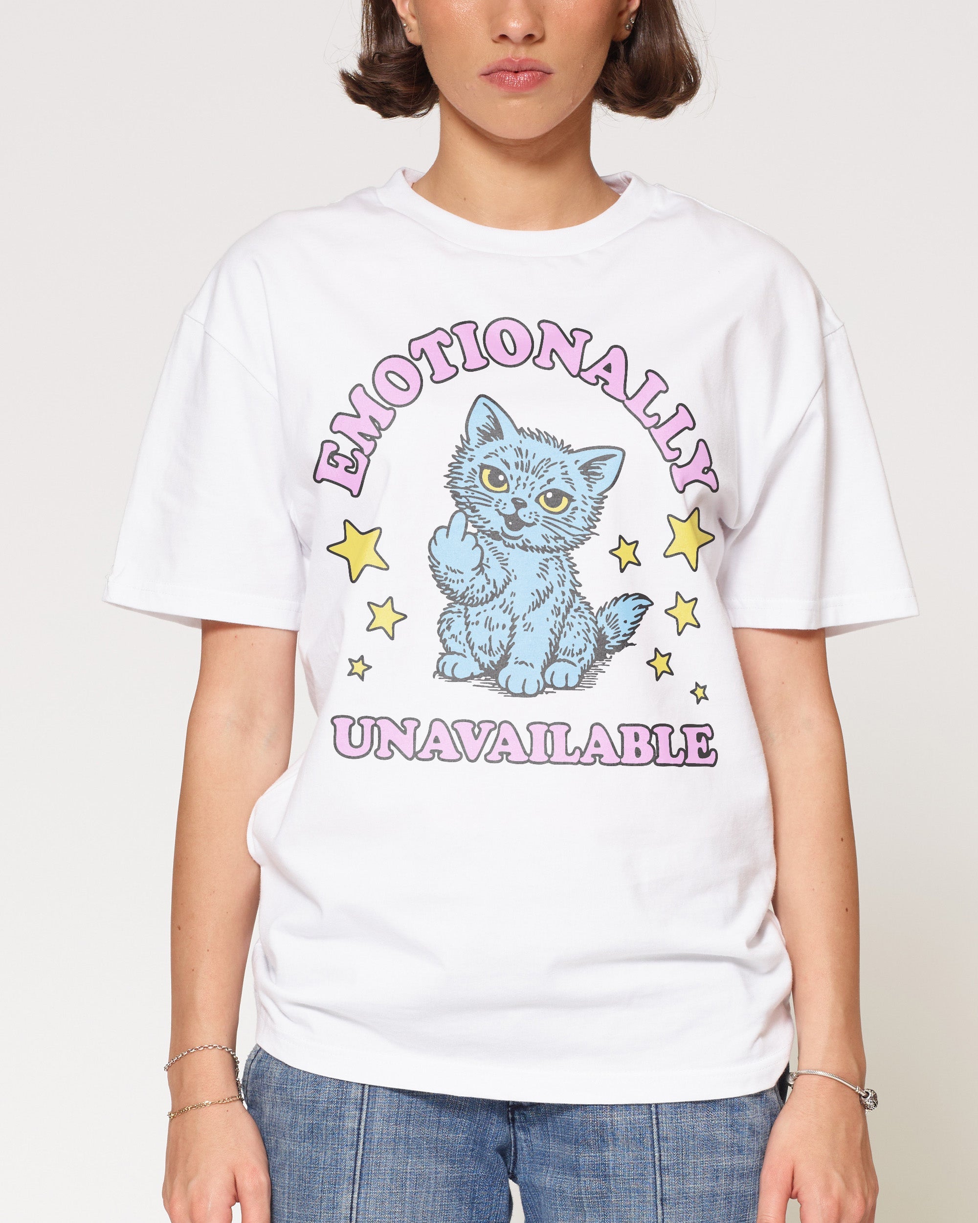 Emotionally Unavailable Cat T-Shirt