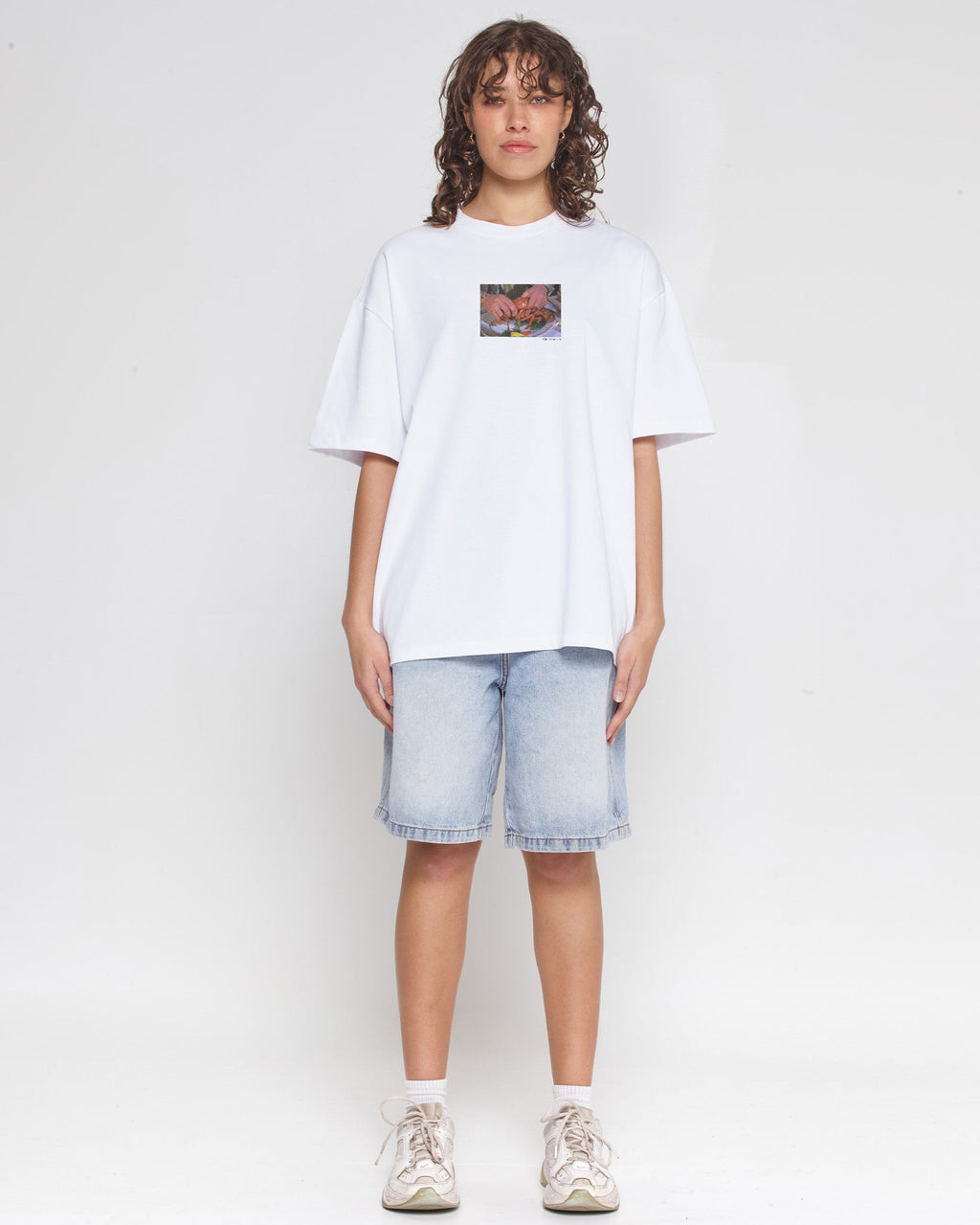 Fancy Dinner Oversized Tee