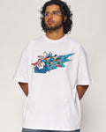 Superman Flying Oversized Tee