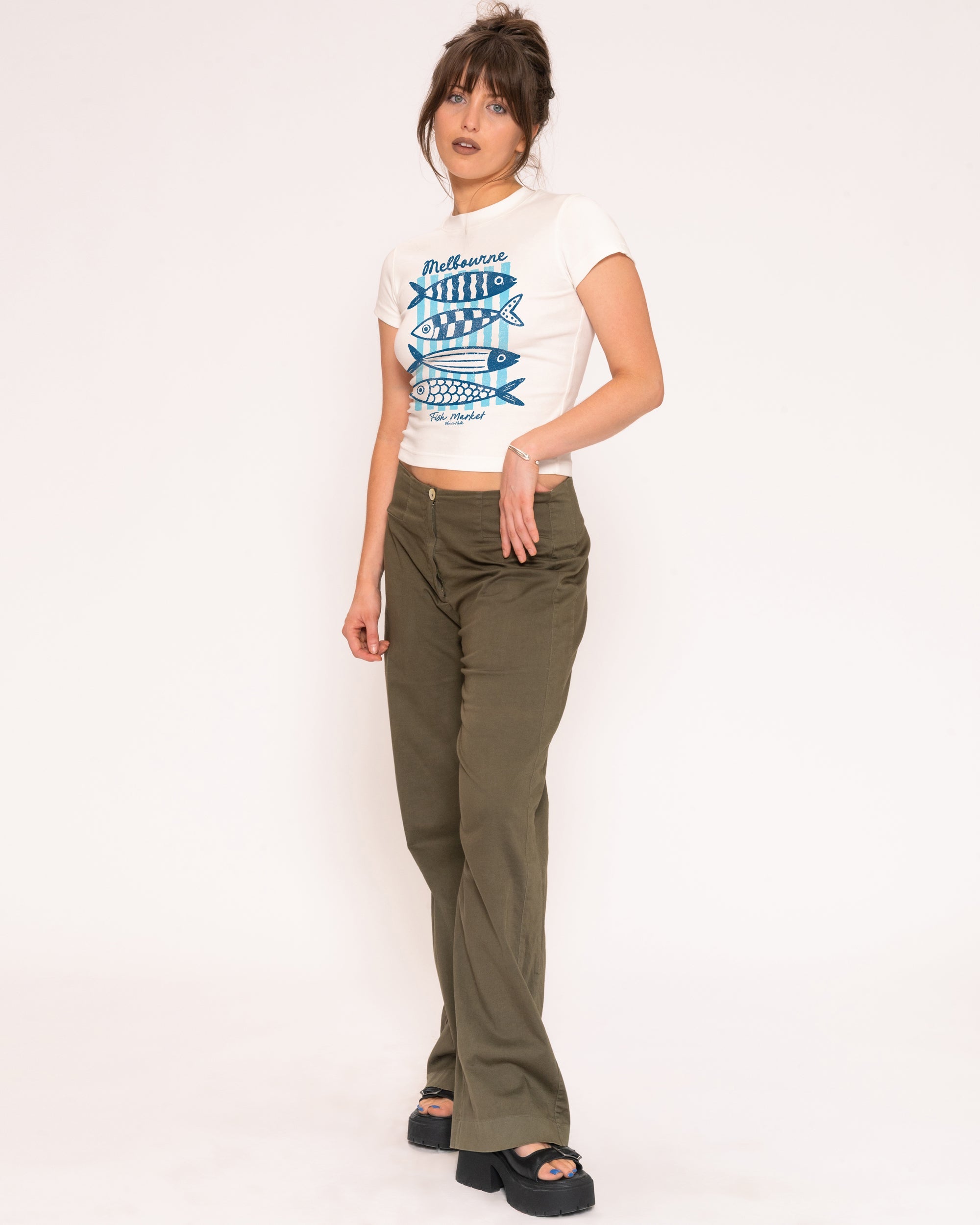 Melbourne Fish Market Longline Baby Tee