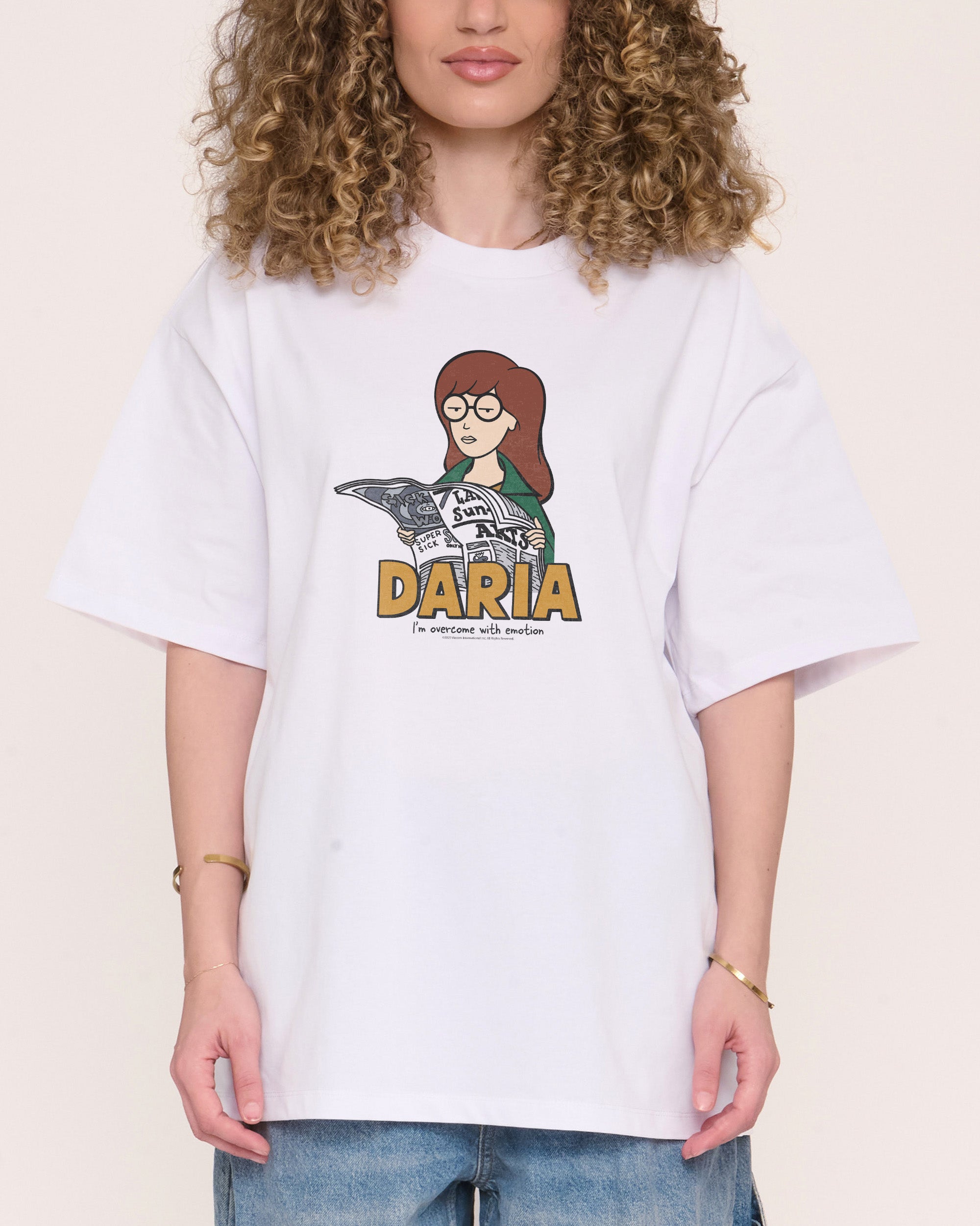I’m Overcome with Emotion Oversized Tee
