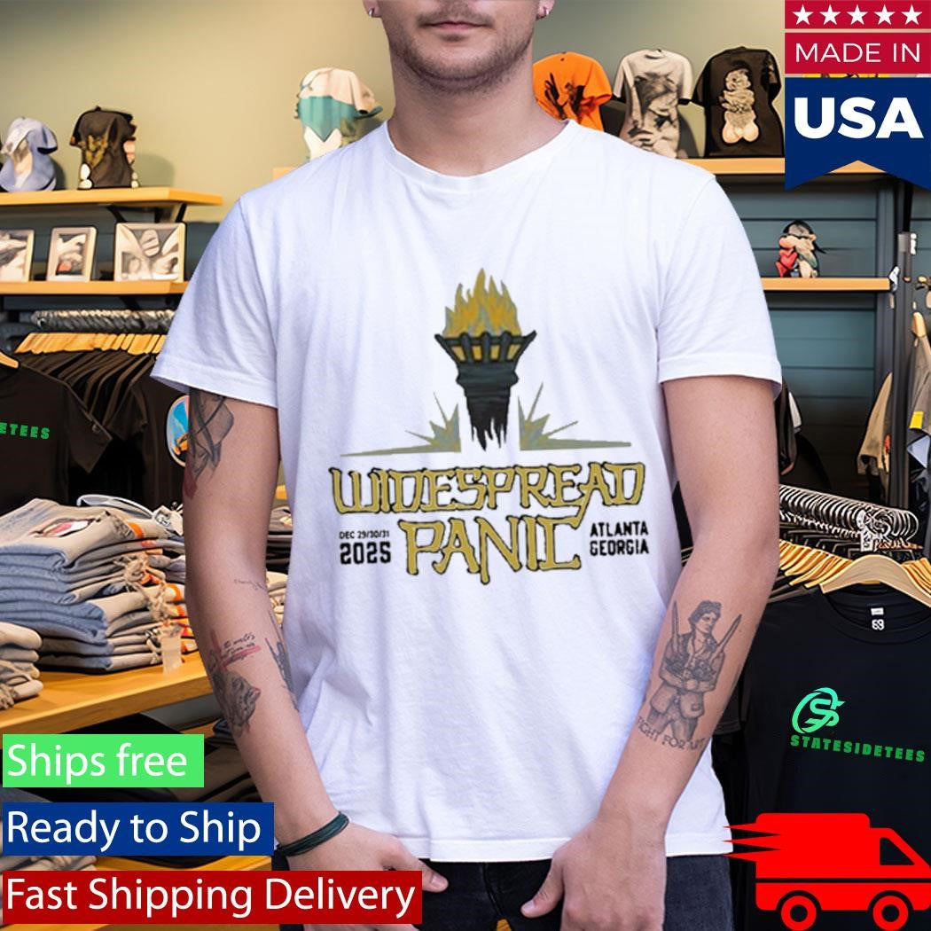 Widespread Panic Dec 29 30 31 2025 Atlanta Shirt