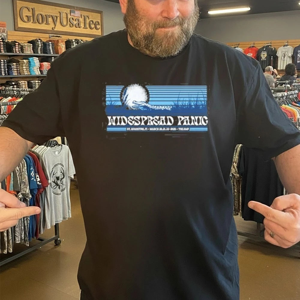 Widespread Panic St. Augustine, FL 2026 Event Shirt