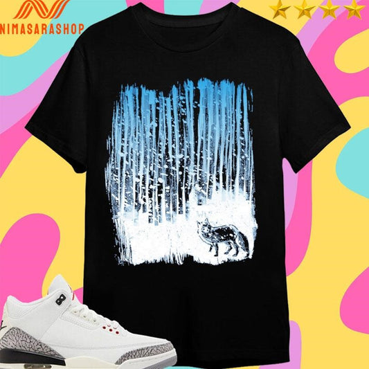 Winter Night Fox Shirts