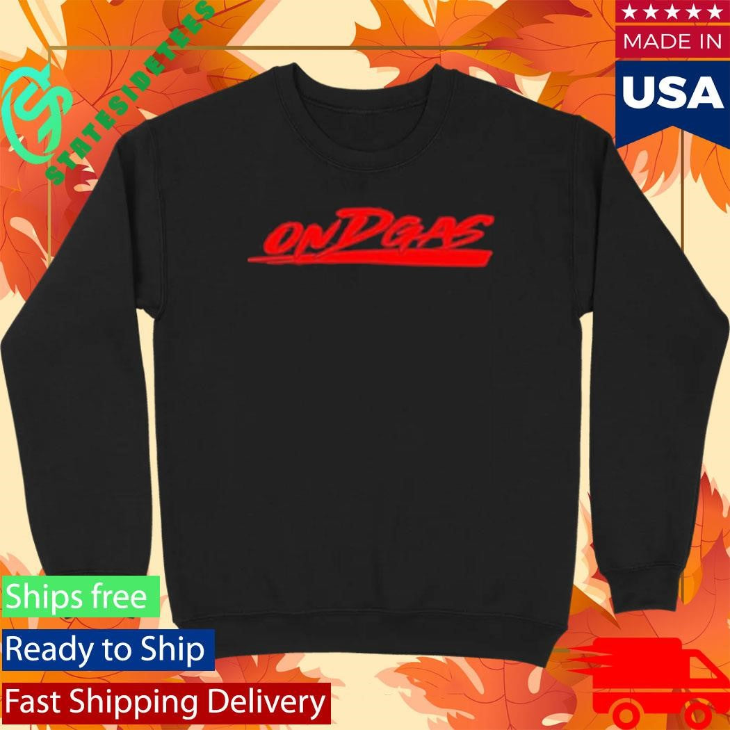 With Red Reflective Ondgas Logo Shirt