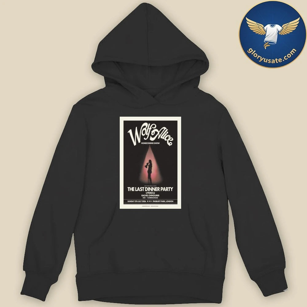 Wolf Alice July 05 2026 North Londons Finsbury Park Poster Shirt