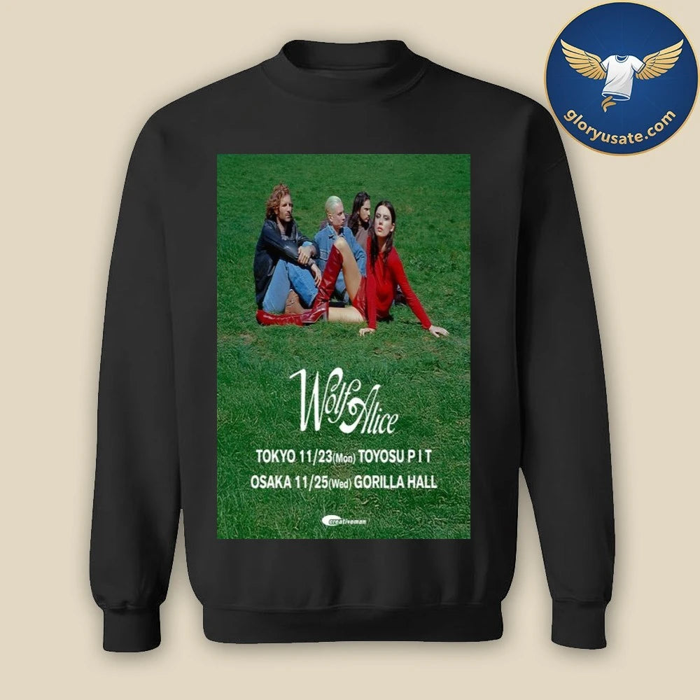 Wolf Alice Tour 2026 Poster Shirt