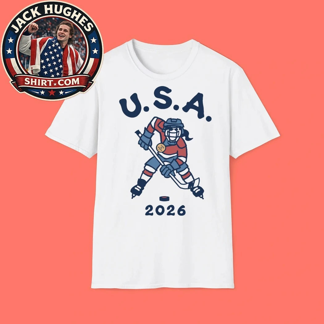 Women’s Jackie Hockey Gold 2026 Trending Shirt