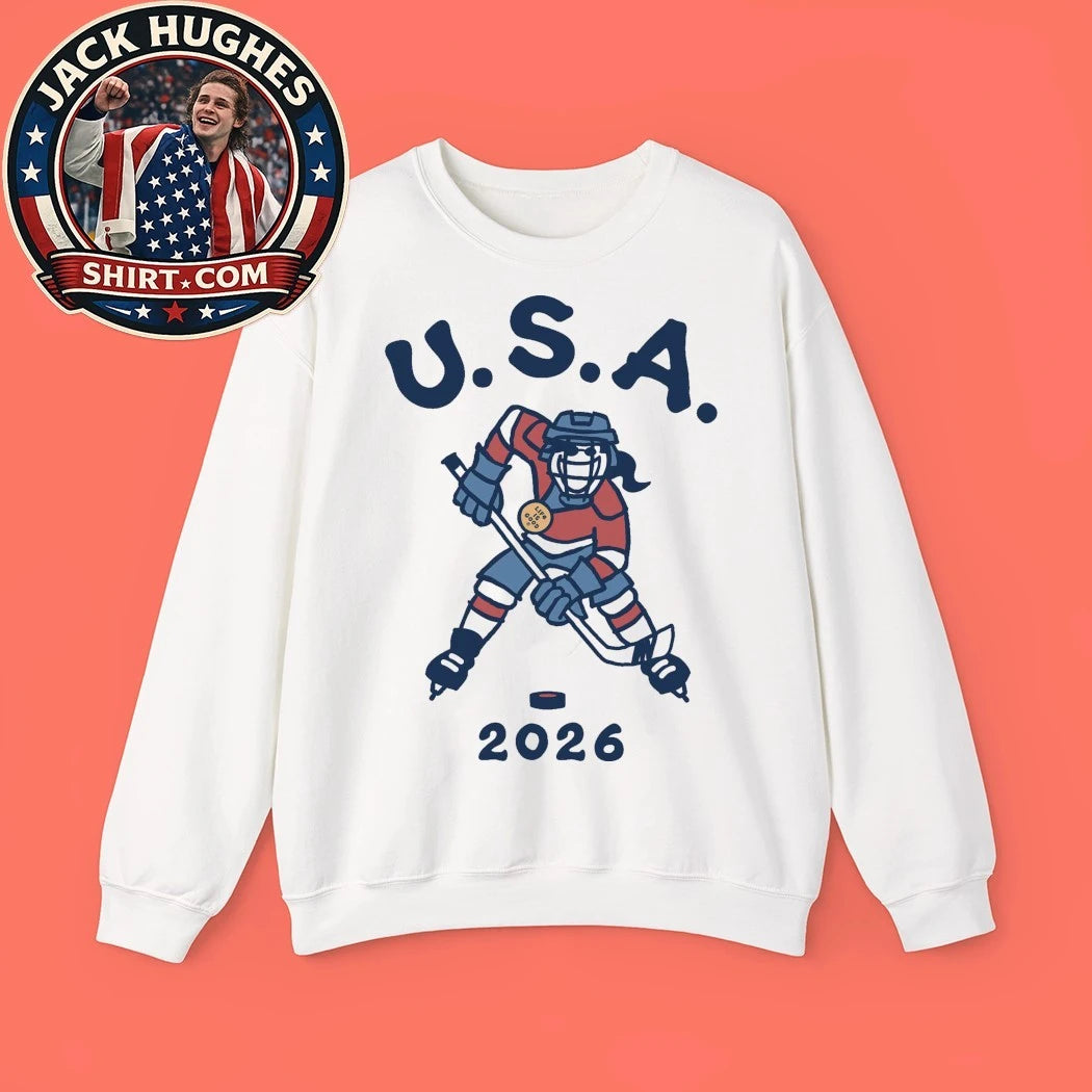 Women’s Jackie Hockey Gold 2026 Trending Shirt