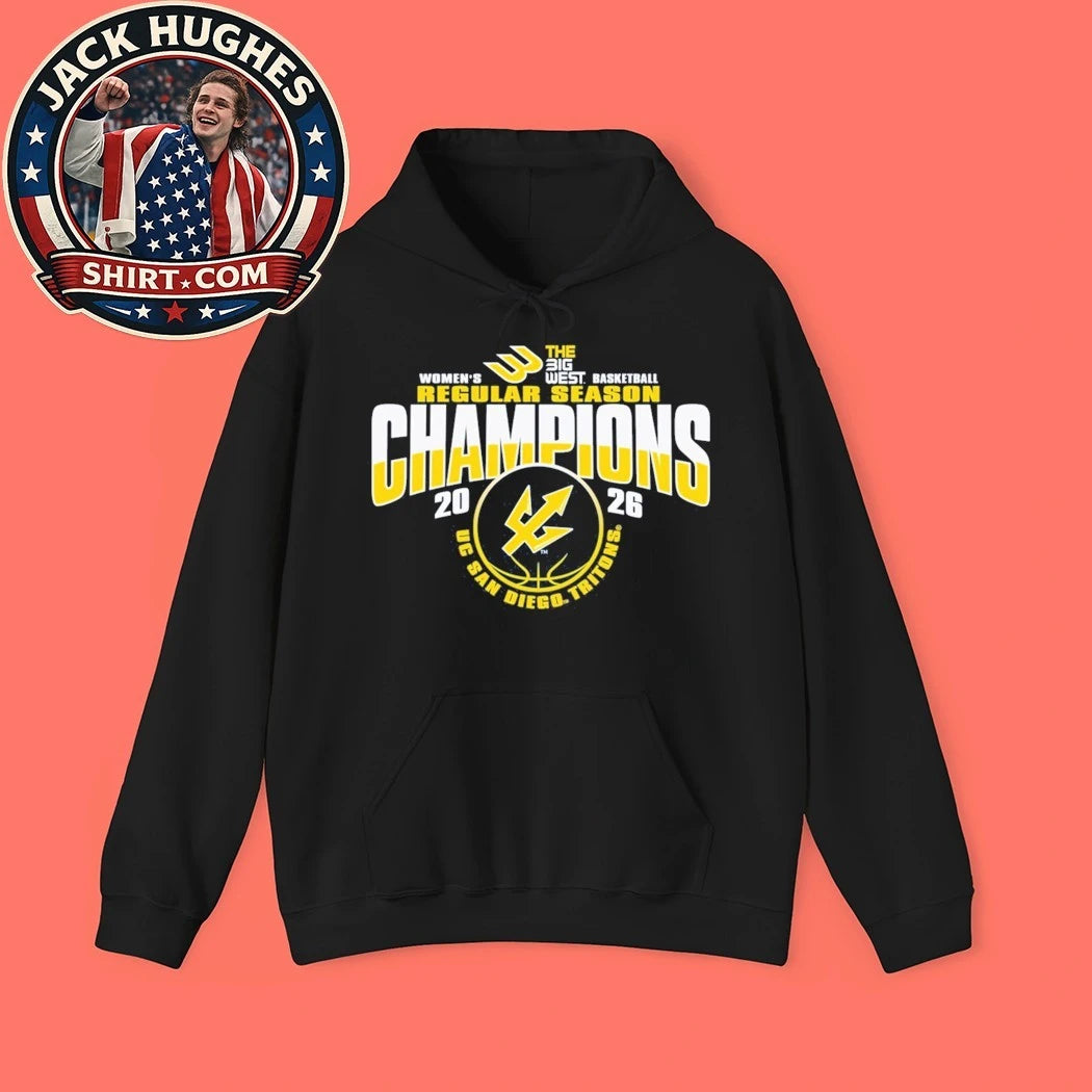 Women’s Regular Season The Big West Basketball Champions Us San Diego Tritons Logo Shirt