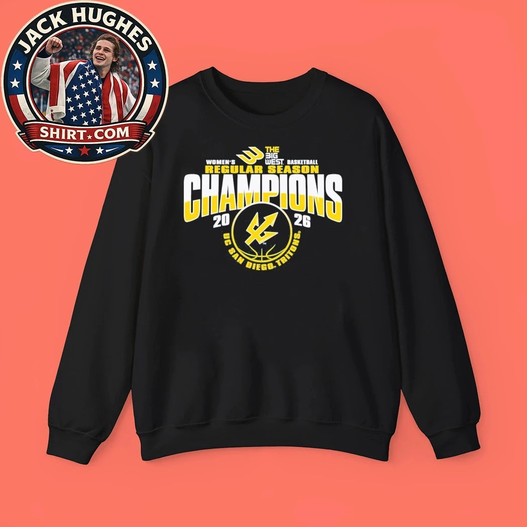 Women’s Regular Season The Big West Basketball Champions Us San Diego Tritons Logo Shirt
