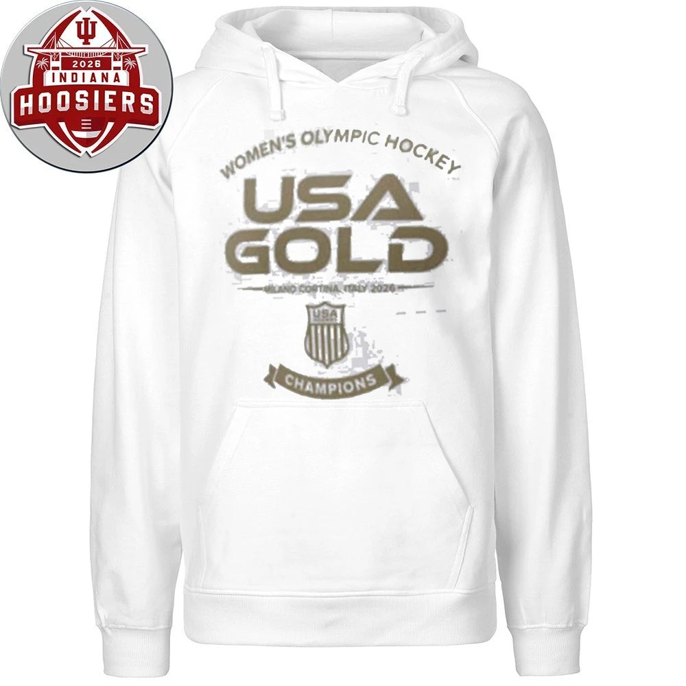 Women’s USA Hockey Winter Olympics Gold Medal Core Milano Cortina Italy 2026 Shirt