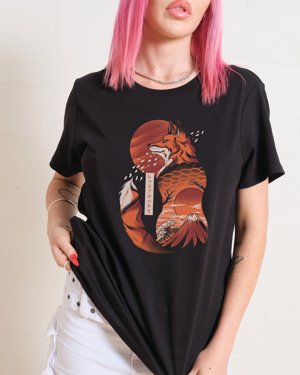 Japanese Fox Women's Tee