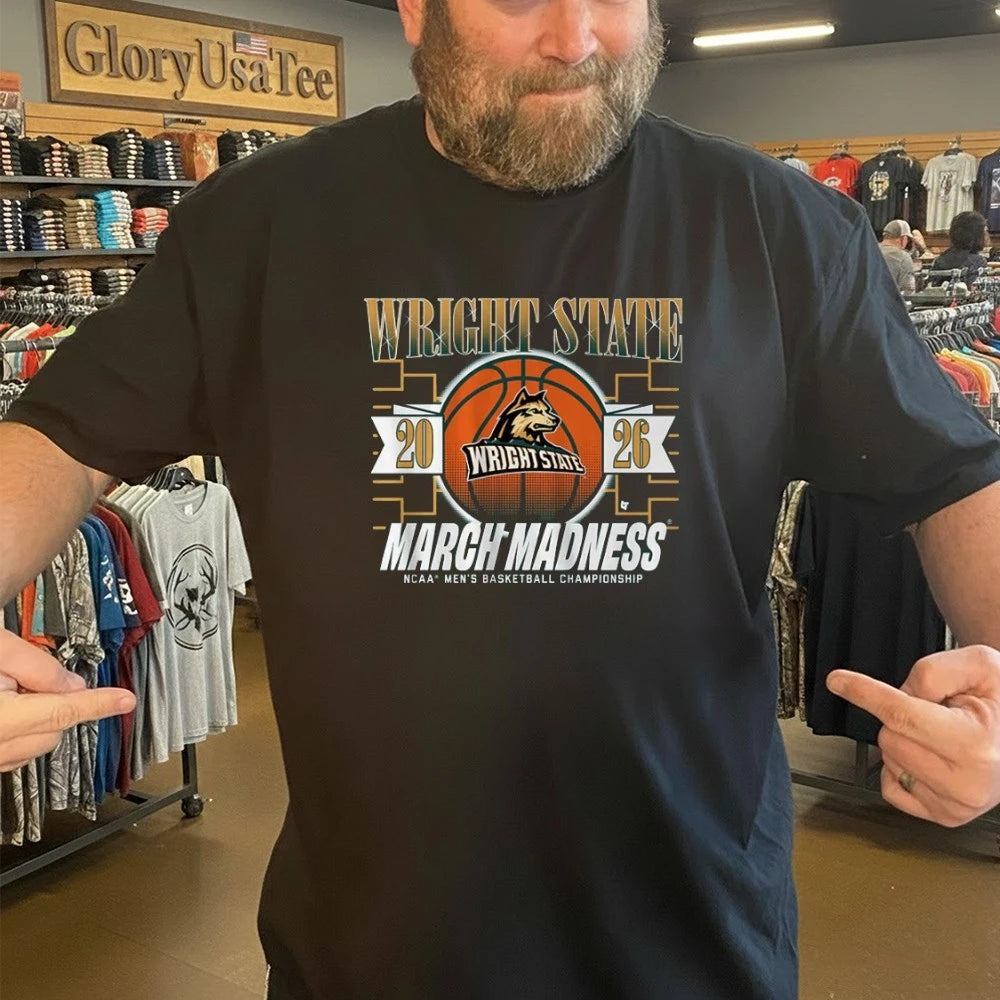 Wright State Raiders MBB 2026 March Madness NCAA Men’s BAsketball Championship Shirt