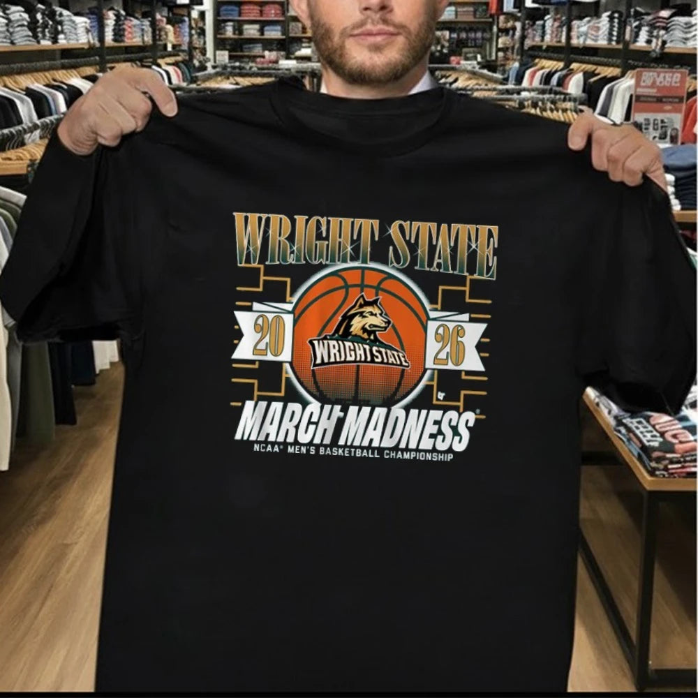 Wright State Raiders MBB 2026 March Madness NCAA Men’s BAsketball Championship Shirt