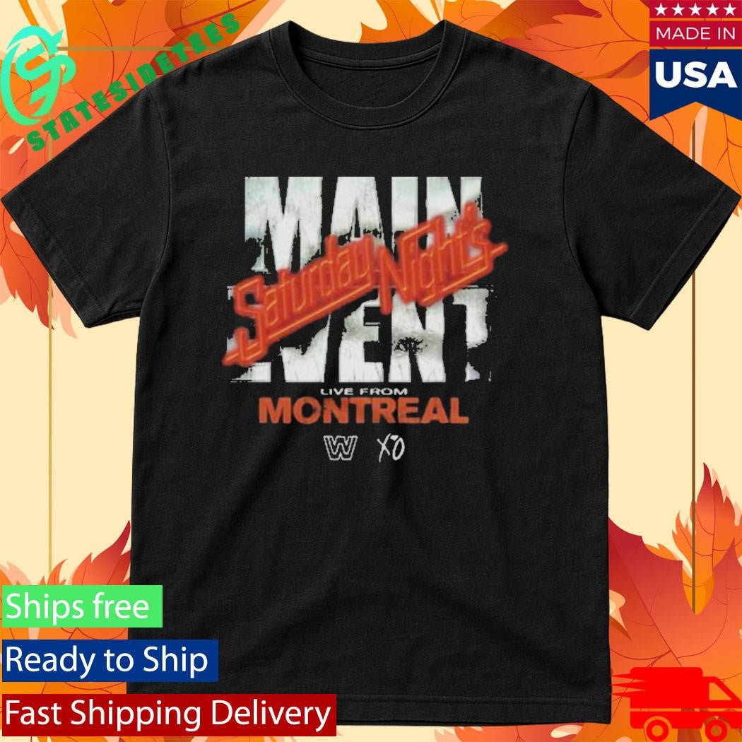 X Xo Saturday Night’s Main Event Shirt