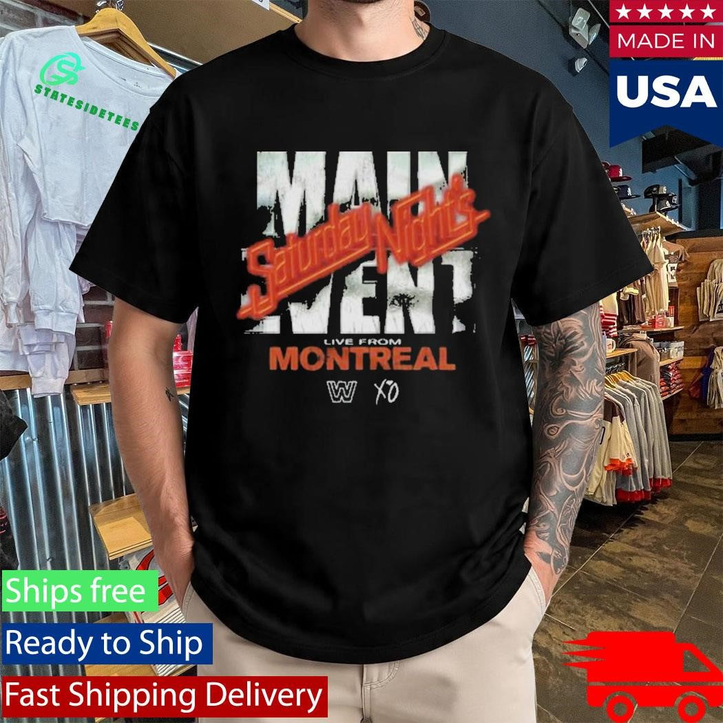 X Xo Saturday Night’s Main Event Shirt