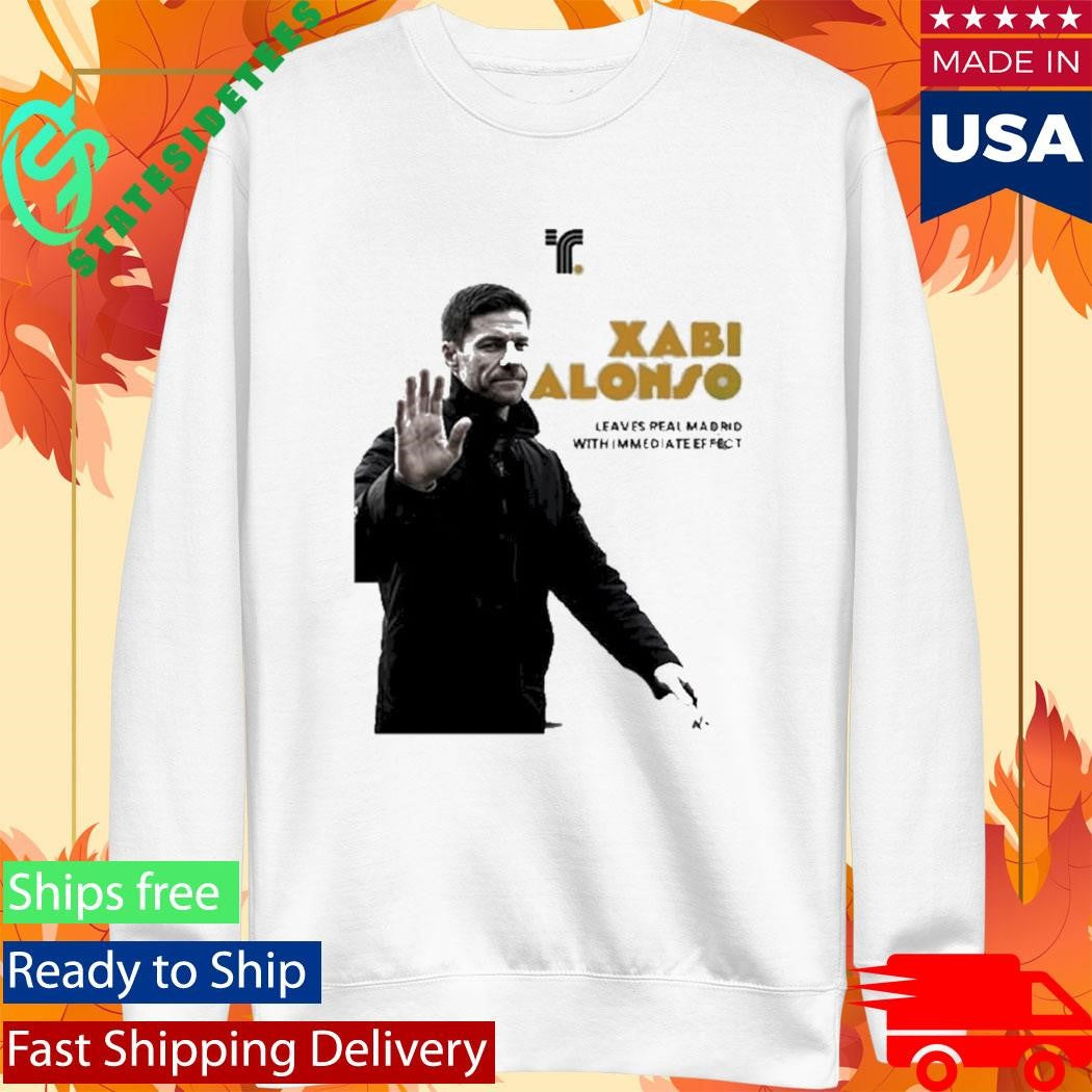 Xabi Alonso Leaves Real Madrid With Immediate Effect Shirt