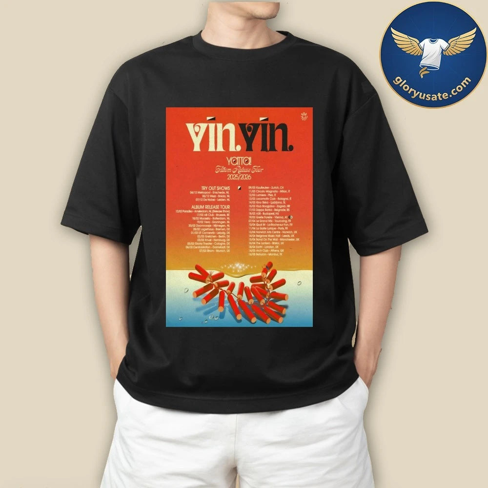 YĪN YĪN The Album Release Tour 2026 Poster Shirt