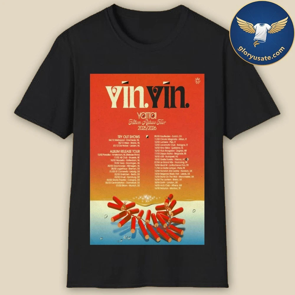 YĪN YĪN The Album Release Tour 2026 Poster Shirt