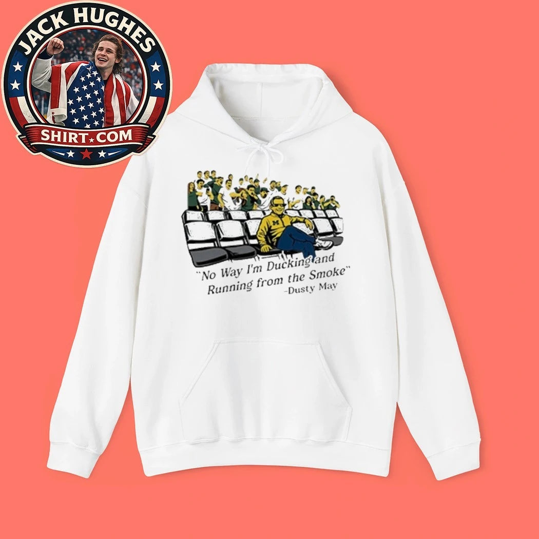 Yaxel Lendeborg Dusty May No Way I’m Ducking And Running From The Smoke Graphic T-Shirt