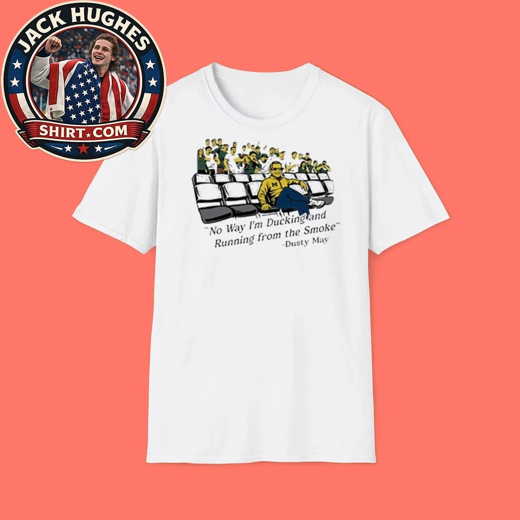 Yaxel Lendeborg Dusty May No Way I’m Ducking And Running From The Smoke Graphic T-Shirt
