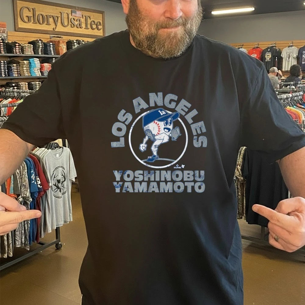 Yoshinobu Yamamoto Los Angeles Baseball Buddies Shirt