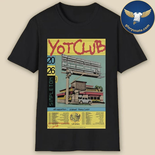 Yotclub Spring Tour 2026 Poster Shirt