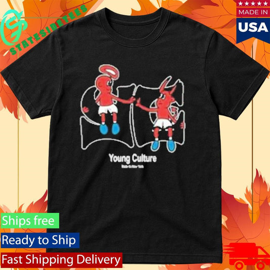 Young Culture Best Buds Black Shirt