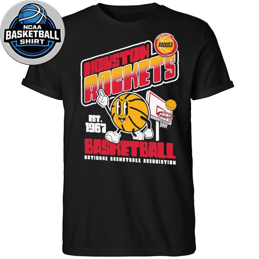 Youth Houston Rockets Mitchell &amp; Ness HWC Throwback National Basketball Association T-Shirt