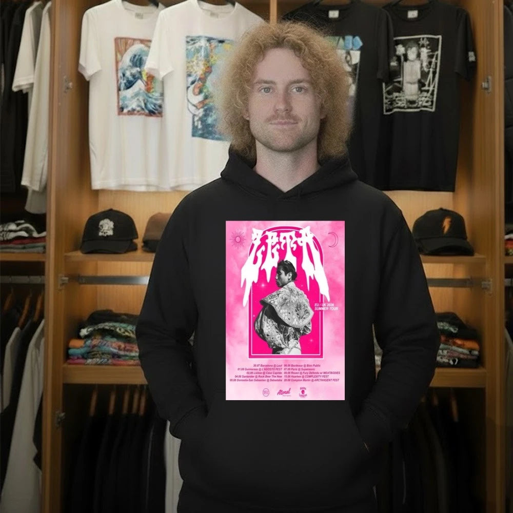 Zeta EU UK Summer Tour 2026 Poster Shirt