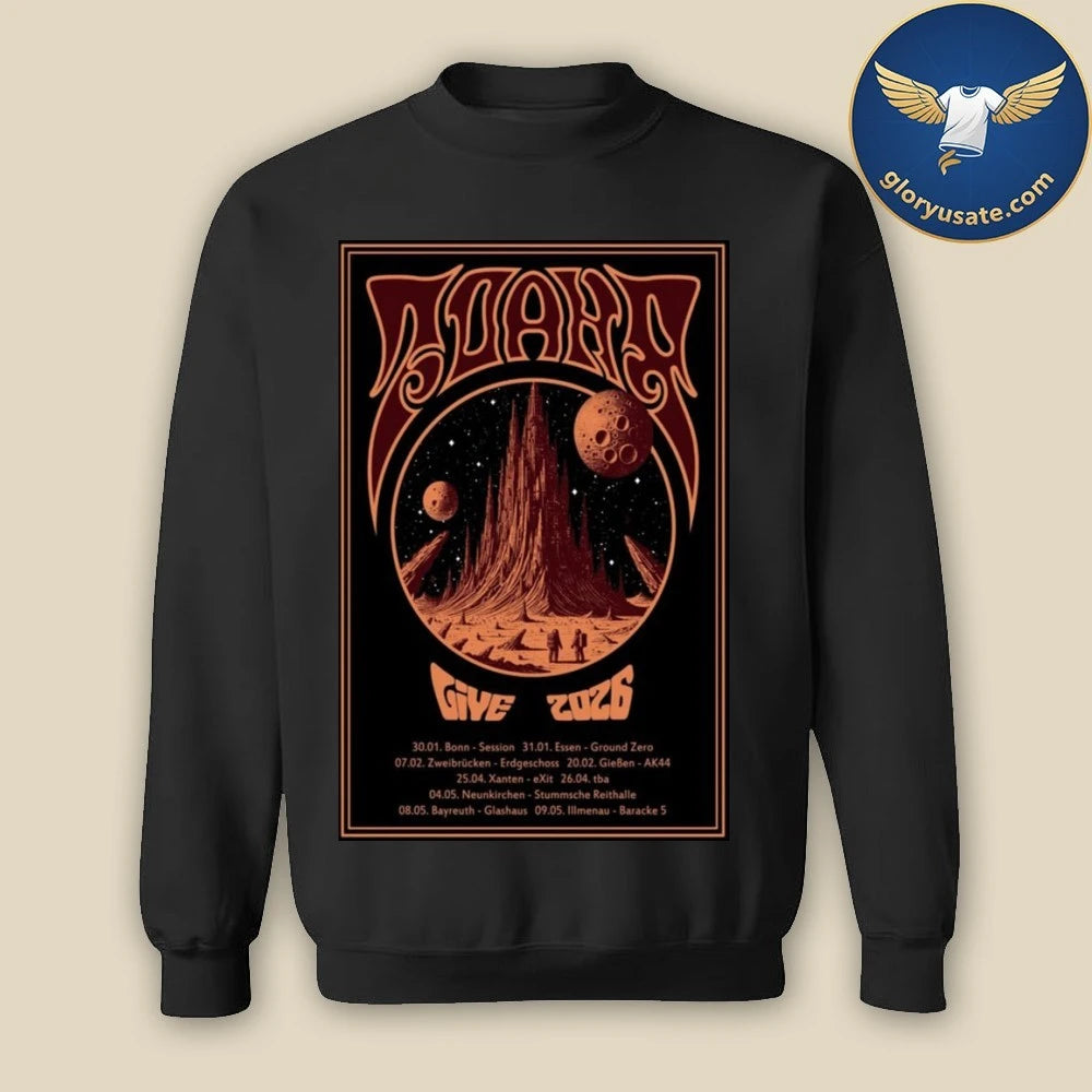 Zoahr Tour 2026 Poster Shirt