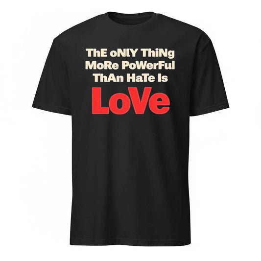 Abolish Ice The Only Thing More Powerful Than Hate Is Love Bad Bunny Shirt