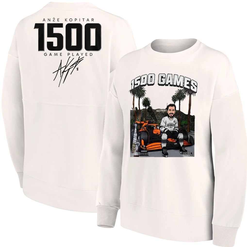Anze Kopitar 1500 game play T-Shirt