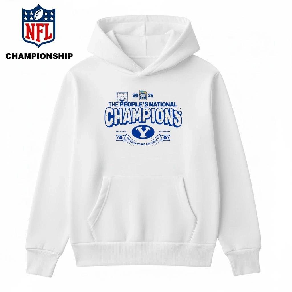 BYU Cougars 2025 Pop-Tarts Bowl Champions Shirt
