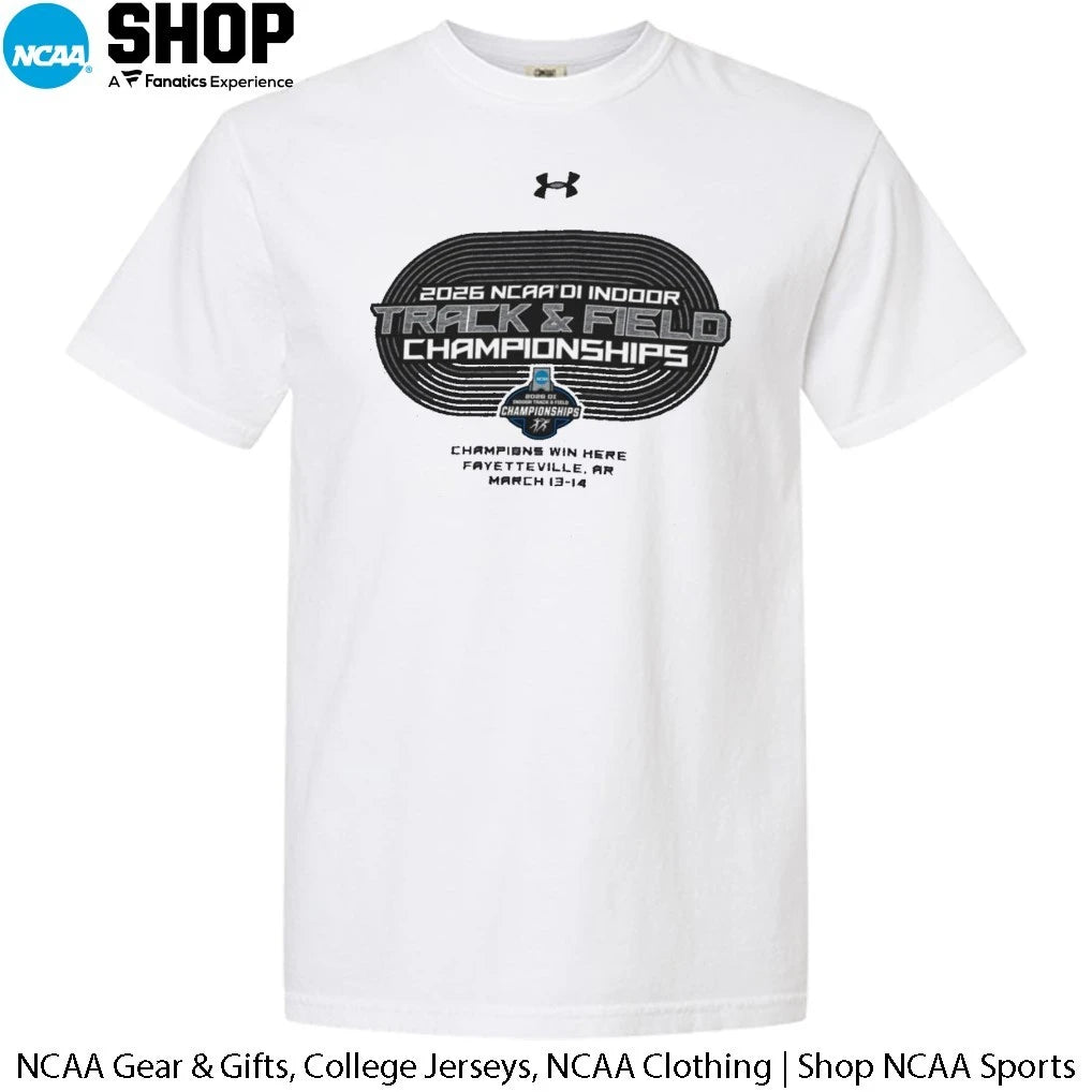 Champions Win Here 2026 NCAA DI Indoor Track and Field Championships Fayetteville Ar March 13-14 T-Shirt