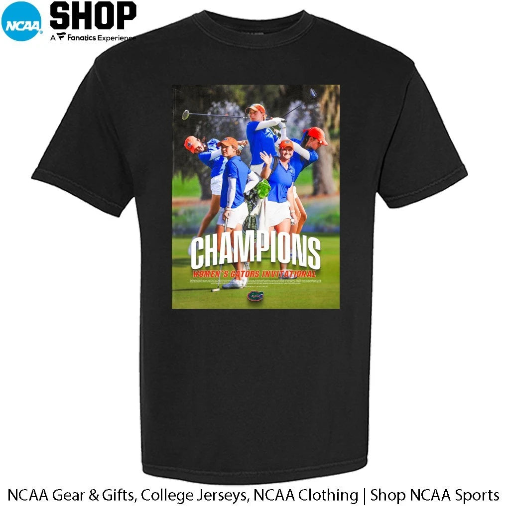 Florida Gators Golf Champions Women’s Gators Invitational 2026 T-Shirt