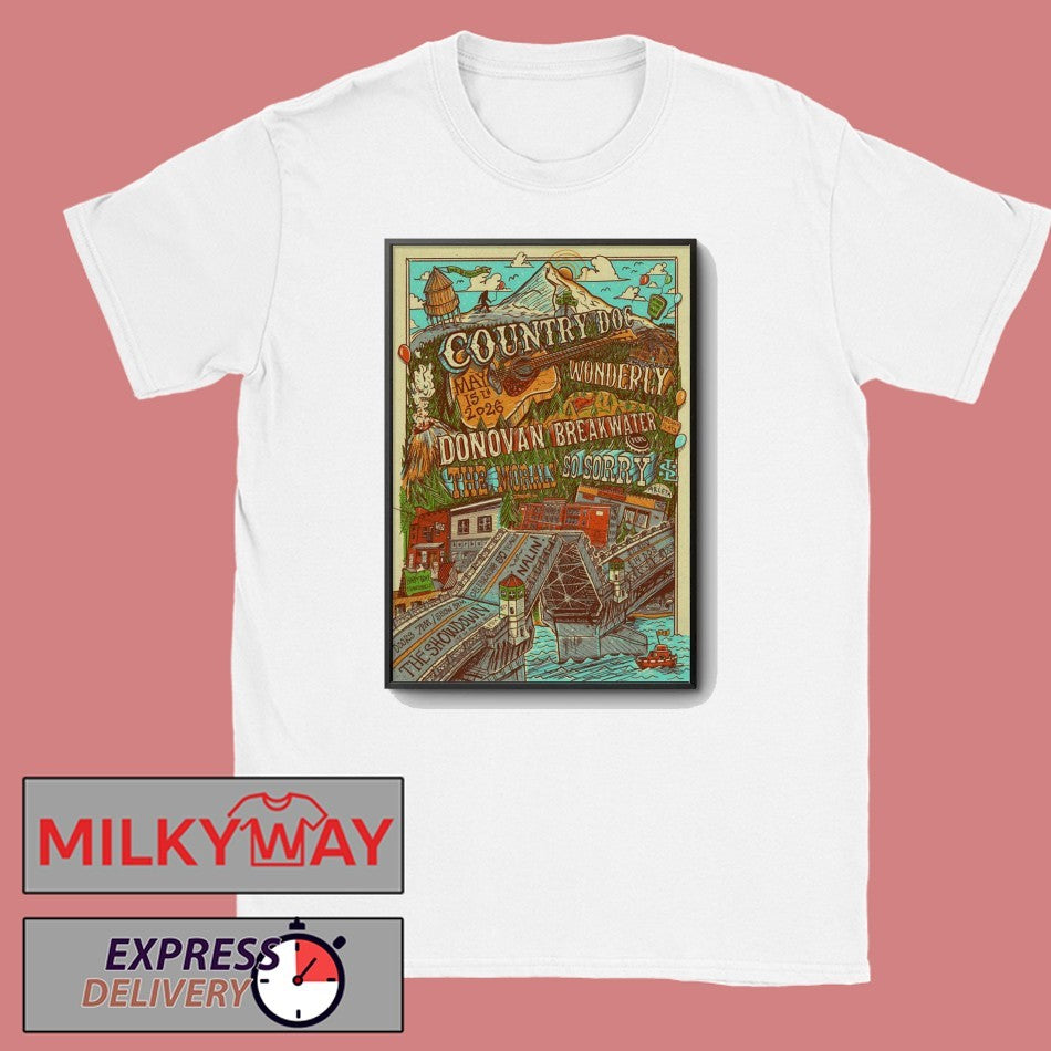 Country Doc May 15 2026 Portland OR Poster shirt