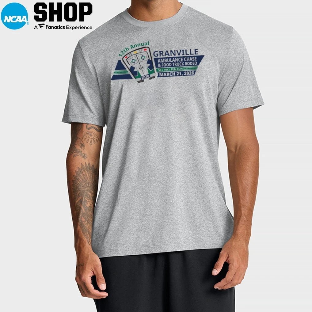 Granville Ambulance Chase and Food Truck Rodeo 12th Annual March 21 2026 T-Shirt