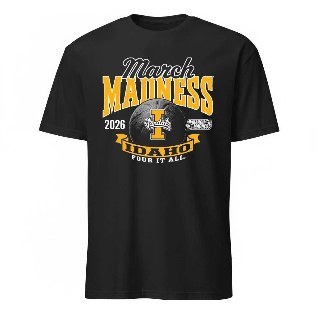 Idaho Vandals Men’s Basketball 2026 Road To NCAA March Madness Four It All  Shirt