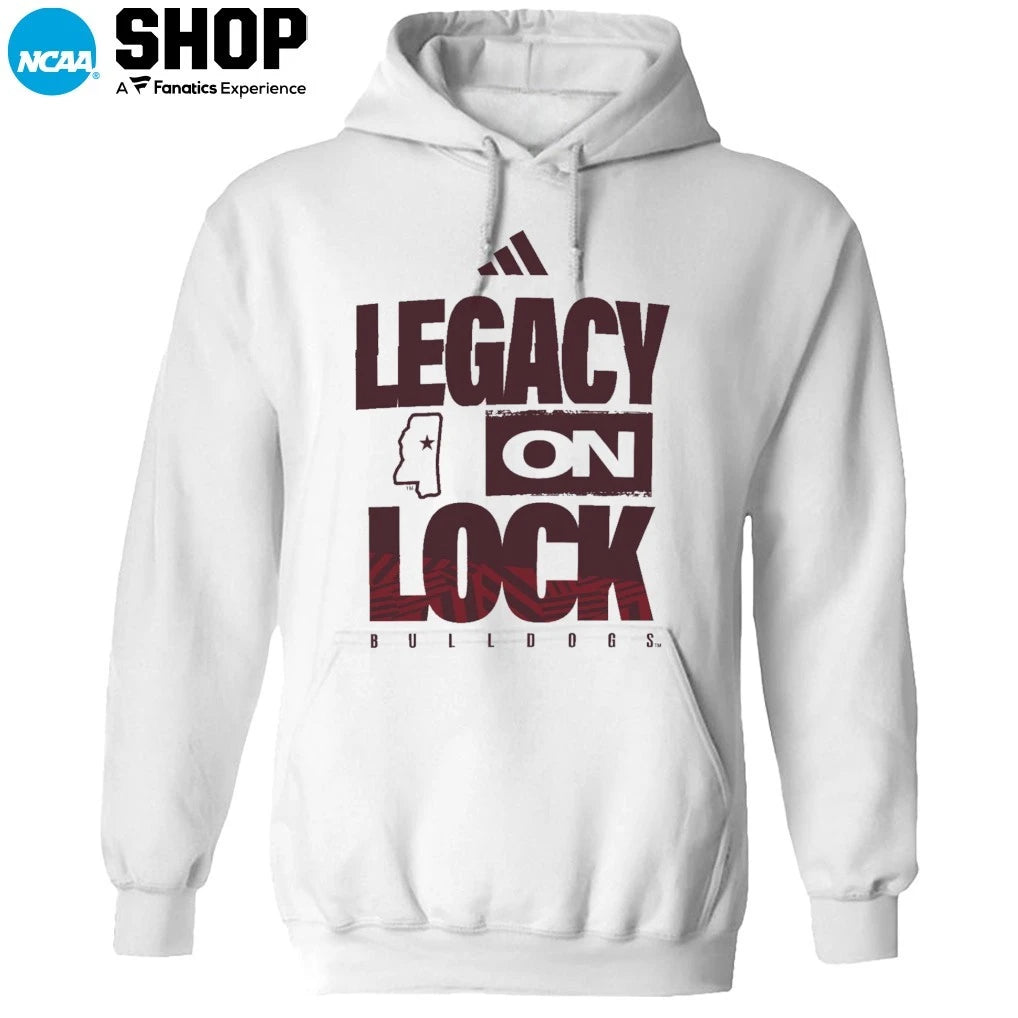 Mississippi State Bulldogs 2026 Legacy On Lock March Madness T-Shirt