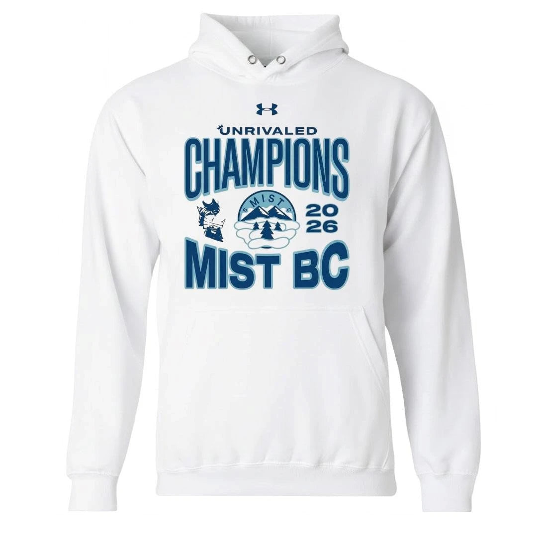 MIST BC Women’s Basketball 2026 Unrivaled Champions Under Armor Locker Room  Shirt