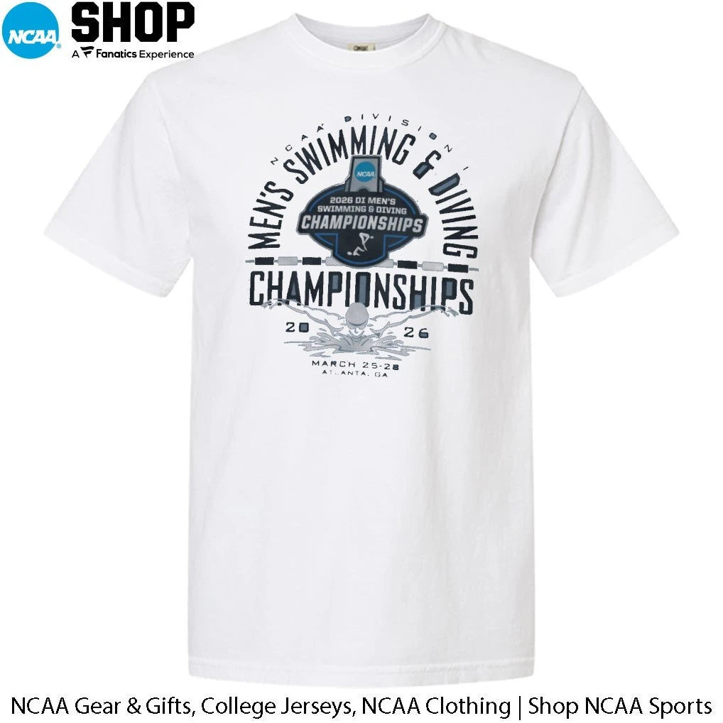 NCAA Division I Men’s Swimming and Diving Championships 2026 March 25-28 Atlanta Ga T-Shirt