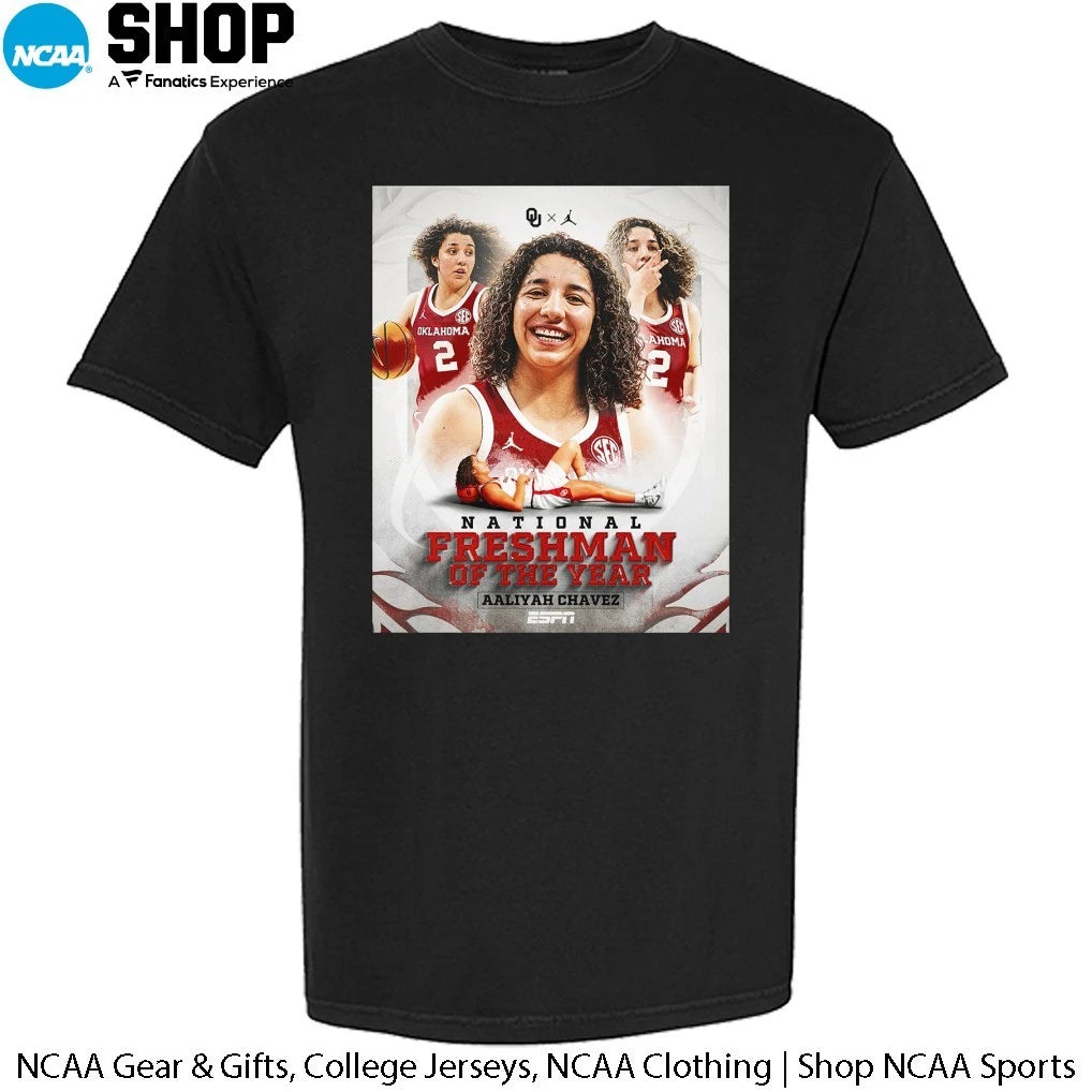 Official Aaliyah Chavez Has Been Named ESPN National Freshman Of The Year 2026 T-Shirt
