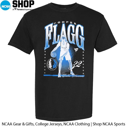 Official Cooper Flagg Dallas Mavericks Hype T-Shirt