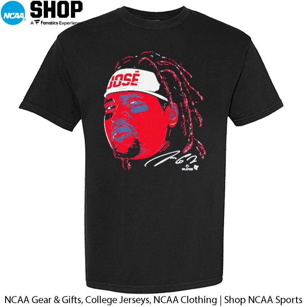 Official Jose Ramirez Cleveland Guardians Elite Swag Signature T-Shirt