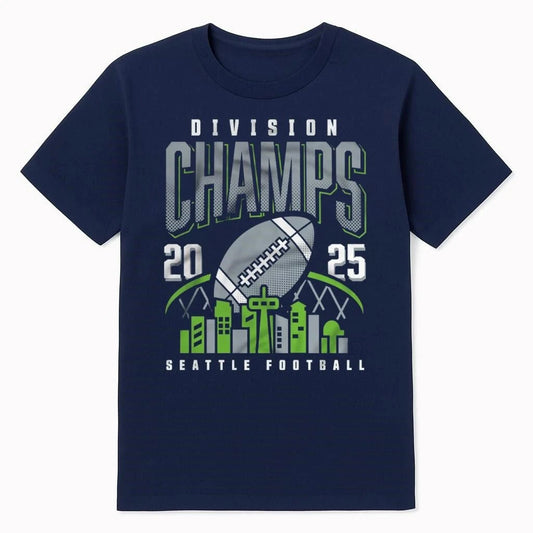 Official Northwest Royalty 2025 Division Champs Seattle Football Shirt